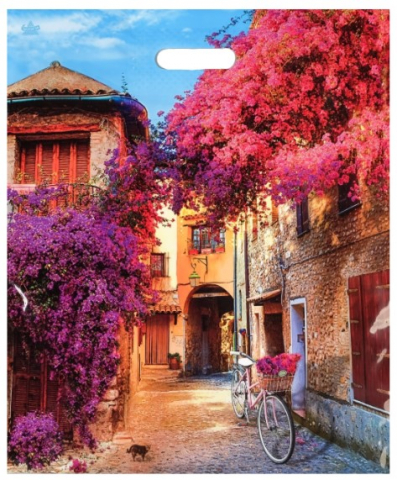 Пакет упаковочный «Тико-пластик» (37*45 см), 38*45 см, 60 мкм, «Итальянский дворик» Пакет упаковочный «Тико-пластик» (37*45 см), 38*45 см, 60 мкм, «Итальянский дворик»