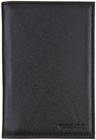 Обложка для паспорта Versado 066.1, 95*140*10 мм, черная 