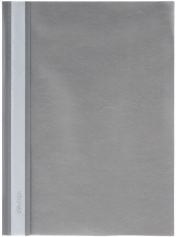 Папка-скоросшиватель пластиковая А4 Berlingo, толщина пластика 0,18 мм, серая Папка-скоросшиватель пластиковая А4 Berlingo, толщина пластика 0,18 мм, серая