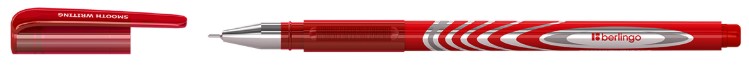 Ручка гелевая Berlingo G-Line (аналог ручек Linc) корпус красный, стержень красный