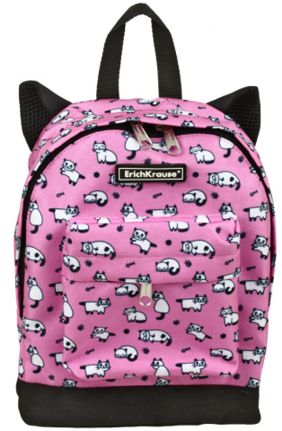 Рюкзак детский ErichKrause EasyLine Mini Animals 6L, 200*260*90 мм, Cats Рюкзак детский ErichKrause EasyLine Mini Animals 6L, 200*260*90 мм, Cats