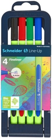 Набор лайнеров Schneider Line-Up, 4 цвета 