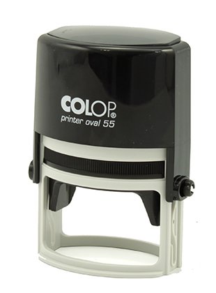 Автоматическая оснастка Colop Oval 55 для овальных штампов, для клише штампа 35*55 мм, корпус черный Автоматическая оснастка Colop Oval 55 для овальных штампов, для клише штампа 35*55 мм, корпус черный