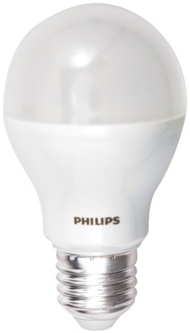 Лампа энергосберегающая светодиодная Philips, 3,5W (40W), 230V, цоколь E27, 6500K, 350 лм, холодный дневной свет