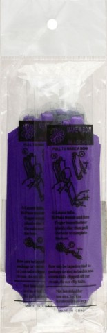 Набор бантиков складывающихся Winter Wings, 3 шт.*100 мм, ширина ленты 22 мм, фиолетовый Набор бантиков складывающихся Winter Wings, 3 шт.*100 мм, ширина ленты 22 мм, фиолетовый