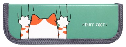 Пенал однокамерный Prof-Press, 190*65 мм, «Лапки-царапки» Пенал однокамерный Prof-Press, 190*65 мм, «Лапки-царапки»