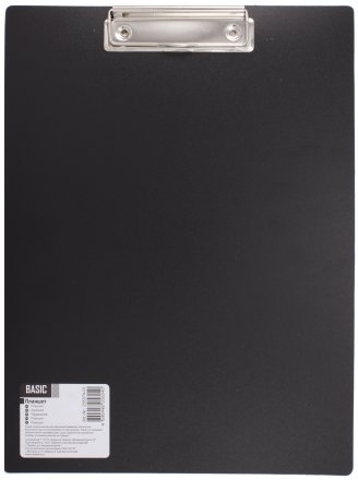 Планшет без крышки Basic, толщина 0,9 мм, черный