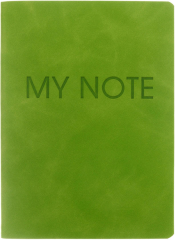 Книжка записная Fantasy (А6), 105*140 мм, 40 л., салатовый