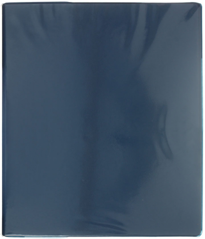 Папка пластиковая на 4-х кольцах OfficeSpace, синяя