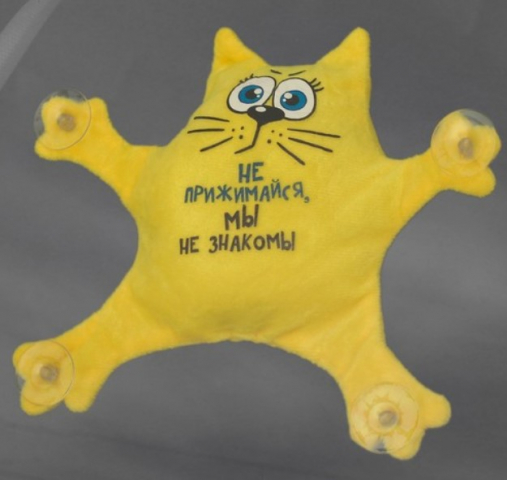 Автоигрушка на присосках Sima-Land 19×21×4 см, «Не прижимайся, мы не знакомы» Автоигрушка на присосках Sima-Land 19×21×4 см, «Не прижимайся, мы не знакомы»