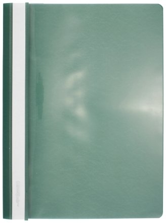 Папка-скоросшиватель пластиковая А4 inФормат, толщина пластика 0,15 мм, зеленый