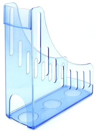 Лоток вертикальный «Юни-100», 285*245*100 мм, прозрачно-синий
