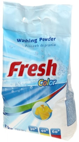 Порошок стиральный Fresh , 3 кг, Сolor 