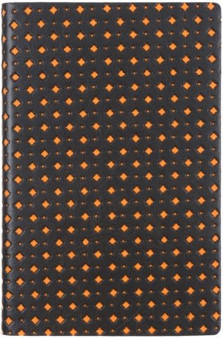 Книжка записная Notebook, 92*142 мм, 98 л., линия, серый+оранжевый