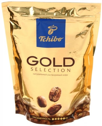 Кофе растворимый Tchibo Gold Selection, 150 г