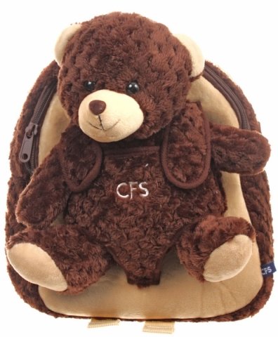 Рюкзак дошкольный Cool For School, 250*210*150 мм, Brown Honey Bear