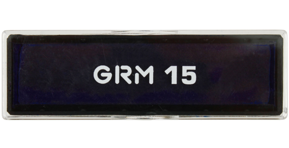 Подушка штемпельная сменная GRM (подходит для штампов Colop) GRM 15 для оснасток: P15, cиняя Подушка штемпельная сменная GRM (подходит для штампов Colop) GRM 15 для оснасток: P15, cиняя