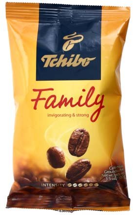 Кофе натуральный молотый Tchibo Family, 100 г, среднеобжаренный