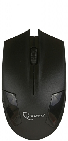 Мышь компьютерная Gembird MUSW-300, беспроводная, черная