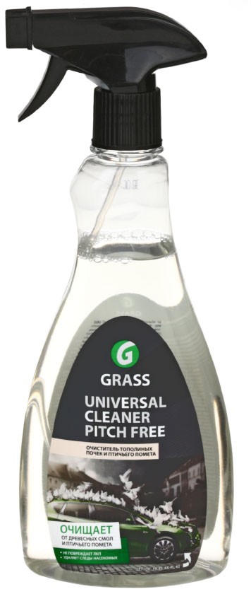 Очиститель тополиных почек и птичьего помета Grass Universal Cleaner Pitch Free, 500 мл