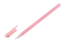 Ручка-прикол гелевая Calligrata, «Котик», корпуc ассорти, стержень черный