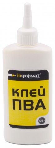 Клей ПВА inФормат, 65 г (65 мл) Клей ПВА inФормат, 65 г (65 мл)