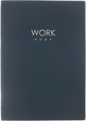 Бизнес-блокнот Work Book (А4), 180*255 мм, 60 л., линия, No 3