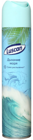 Освежитель воздуха Luscan 330 мл, «Дыхание моря» Освежитель воздуха Luscan 330 мл, «Дыхание моря»