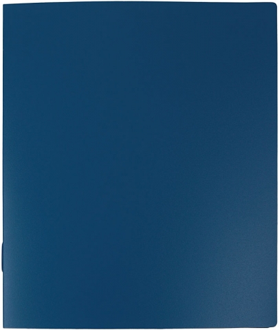 Папка пластиковая на 4-х кольцах inФормат, толщина пластика 0,7 мм, синяя Папка пластиковая на 4-х кольцах inФормат, толщина пластика 0,7 мм, синяя