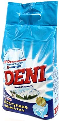 Порошок стиральный Deni , 3 кг, «Автомат. 3-актив»