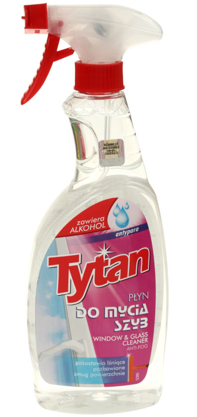 Жидкость для мытья стекол Tytan, 750 мл, с распылителем, «Анти-пар»