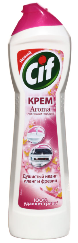 Крем чистящий Cif , 500 мл, «Розовая свежесть»
