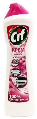 Крем чистящий Cif , 500 мл, «Розовая свежесть»
