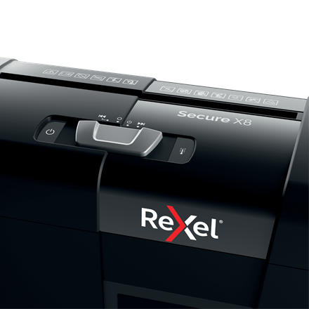 Шредер Rexel Secure X8, размер частиц 4*40 мм