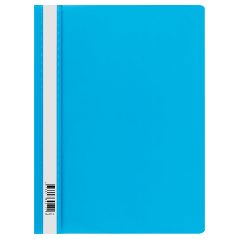 Папка-скоросшиватель пластиковая А4 «Стамм» толщина пластика 0,16 мм, голубая