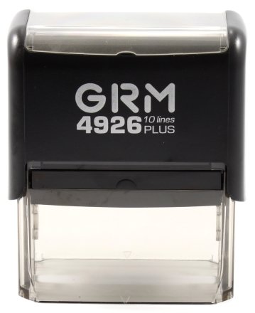 Автоматическая оснастка GRM Plus, для клише штампа 77*39 мм, марка 4926