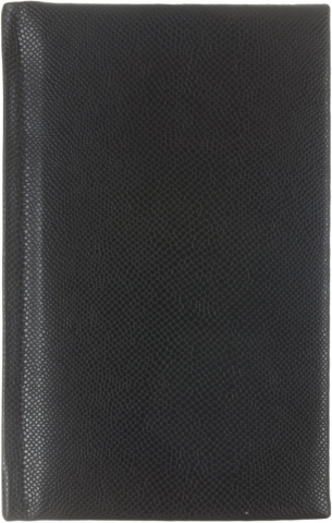 Книга телефонная OfficeSpace Dallas, 85*135 мм, 64 л., линия, черная