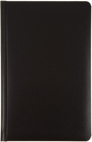 Ежедневник недатированный А5 Brauberg Select, 138*213 мм, 160 л., черный