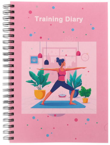 Дневник тренировок Training Diary, 140*200 мм, 96 л., №1