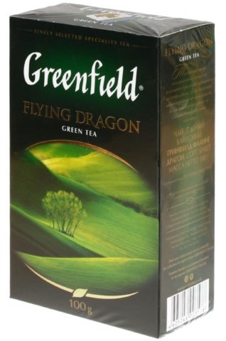 Чай Greenfield, 100 г, Flying Dragon, зеленый чай