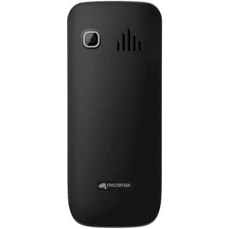 Телефон мобильный Micromax X406 , Black, корпус черного цвета