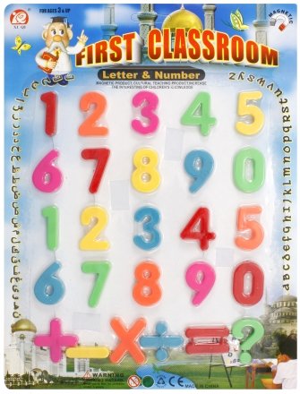 Магнитные буквы и цифры First Classroom , «Цифры + знаки» Магнитные буквы и цифры First Classroom , «Цифры + знаки»