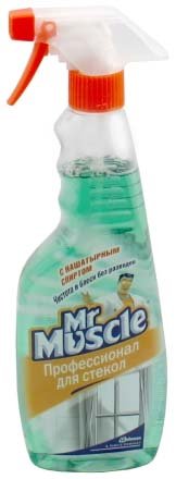 Средство для мытья стекол Mr. Muscle, 500 мл, с распылителем, «Профессионал для стекол с нашатырным спиртом» Средство для мытья стекол Mr. Muscle, 500 мл, с распылителем, «Профессионал для стекол с нашатырным спиртом»