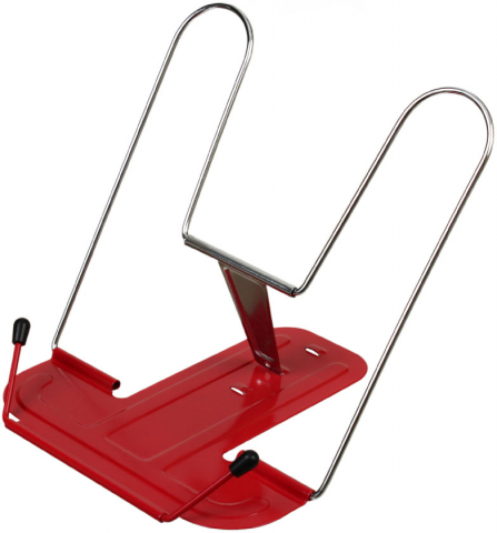 Подставка для книг металлическая Brauberg Line+ 210×172 мм, красная Подставка для книг металлическая Brauberg Line+ 210×172 мм, красная