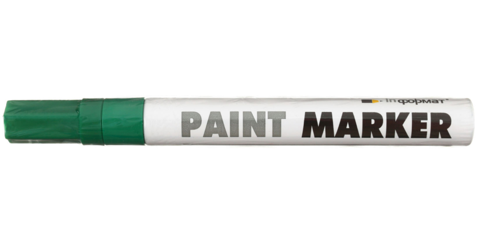 Маркер-краска inФормат Paint Professional зеленый