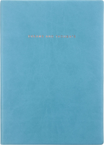 Книжка записная Dreams And Thoughts Stylish Collection, 145*203 мм, 96 л., клетка, синий Книжка записная Dreams And Thoughts Stylish Collection, 145*203 мм, 96 л., клетка, синий