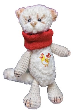 Игрушка мягкая «Кот» (Пинчук М.Ю.), 14*8*4 см