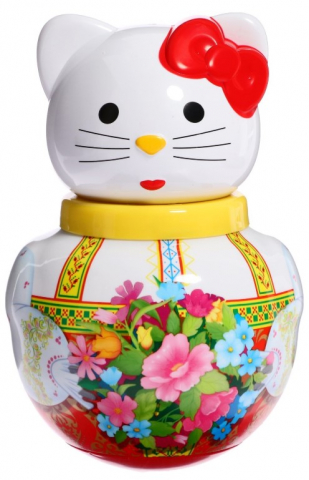 Неваляшка малая Sima-Land, высота 18 см, «Кошечка Алина», ассорти