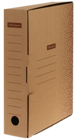 Короб архивный с клапаном OfficeSpace Standart, ширина корешка 75 мм, 320*240*75 мм, до 700 л., бурый Короб архивный с клапаном OfficeSpace Standart, ширина корешка 75 мм, 320*240*75 мм, до 700 л., бурый