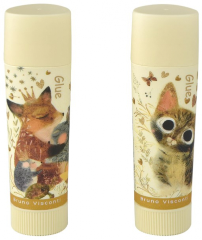 Клей-карандаш Bruno Visconti, 15 г, Love me, ассорти